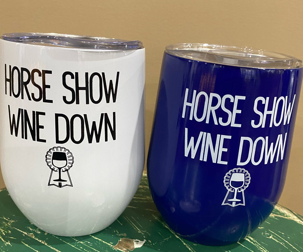 Spiced Equestrian Insulated Cup - Horse Show Wine Down