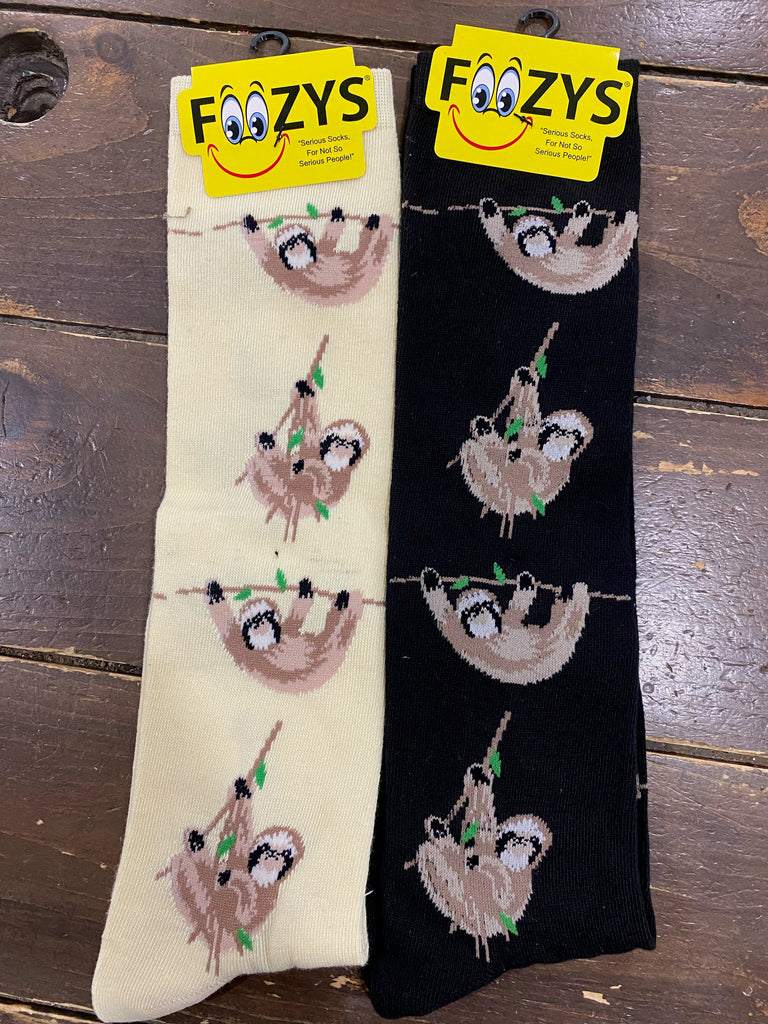 Foozy's Knee High Socks - Sloth