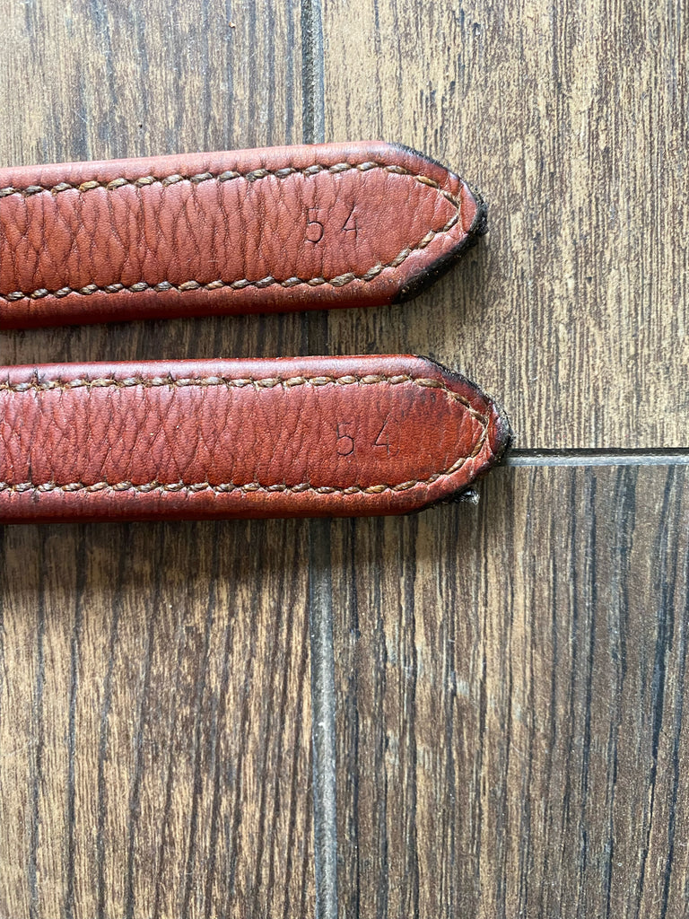 Consignment: HDR Stirrup Leathers Malt Brown 54