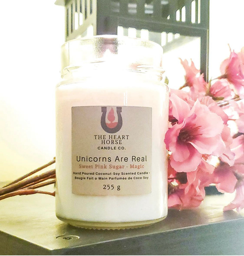 Heart Horse Candle Co - Unicorns Are Real