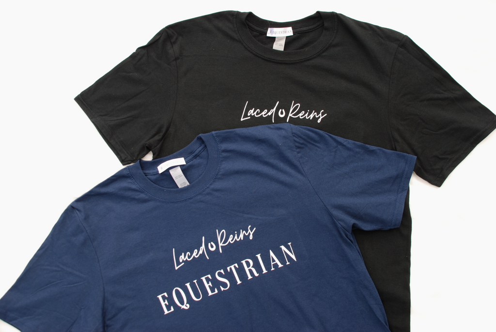 Laced Reins EQ Signature T-Shirt - Navy