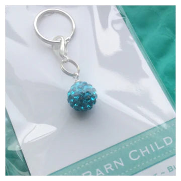 My Barn Child Bridle Charm: Match Your Pony - Turquoise