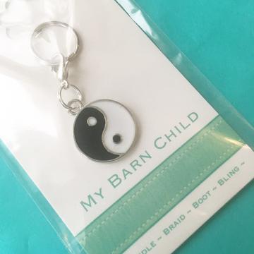 My Barn Child Bridle Charm: Yin & Yang