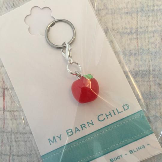 My Barn Child Bridle Charm: Red Apple