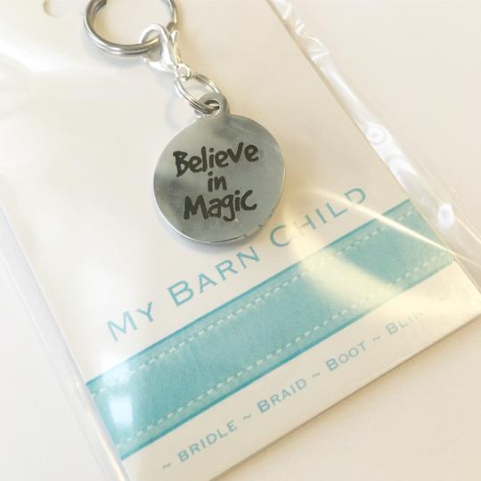 My Barn Child Bridle Charm: Inspirational ~ Believe In Magic