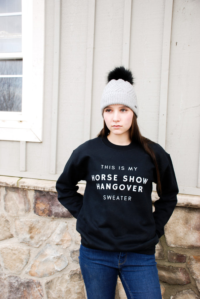 Laced Reins EQ - Horse Show Hangover Sweater