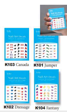 KELLEY HORSE NAIL ART DECALS - The Tack Shoppe
