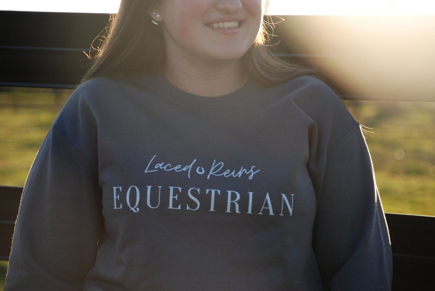 Laced Reins EQ - Signature Crewneck - The Tack Shoppe