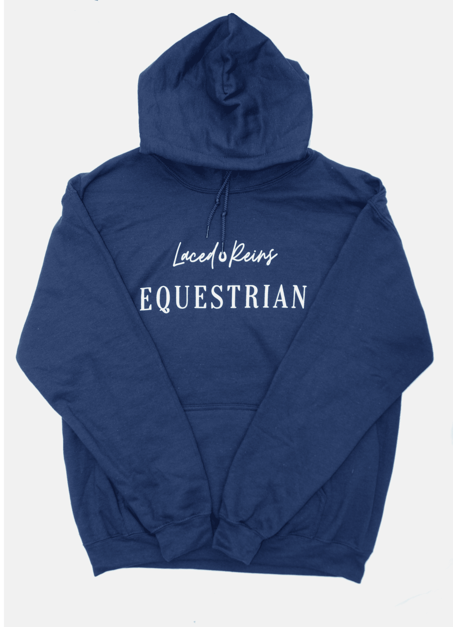 Laced Reins EQ Signature Hoodie - Navy - The Tack Shoppe