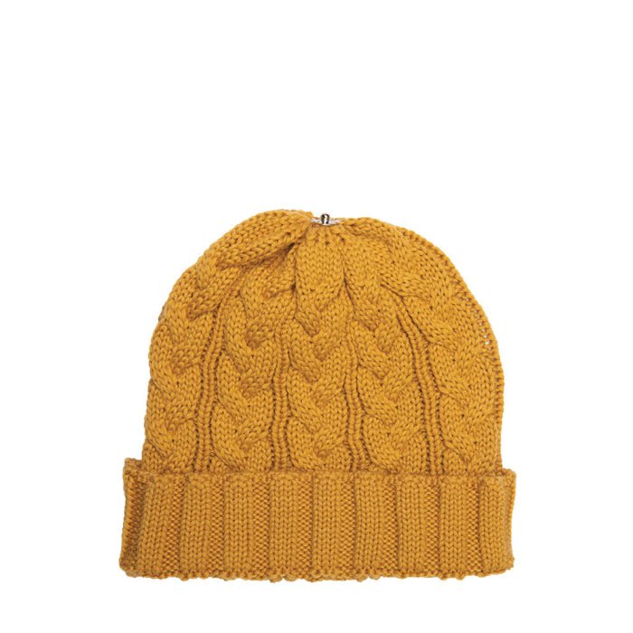 LINDO F CHARLIE CABLE HAT ( Pom sold separately) - The Tack Shoppe