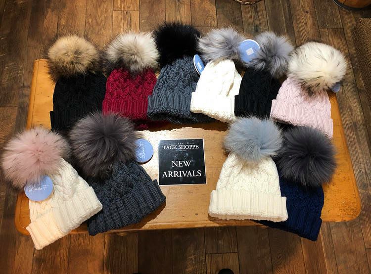 LINDO F CHARLIE CABLE HAT ( Pom sold separately) - The Tack Shoppe