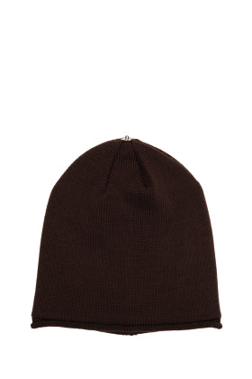 LINDO F GLOSSY HAT  (Pom sold separately)
