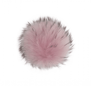 Lindo F Large Raccoon Fur Poms - The Tack Shoppe