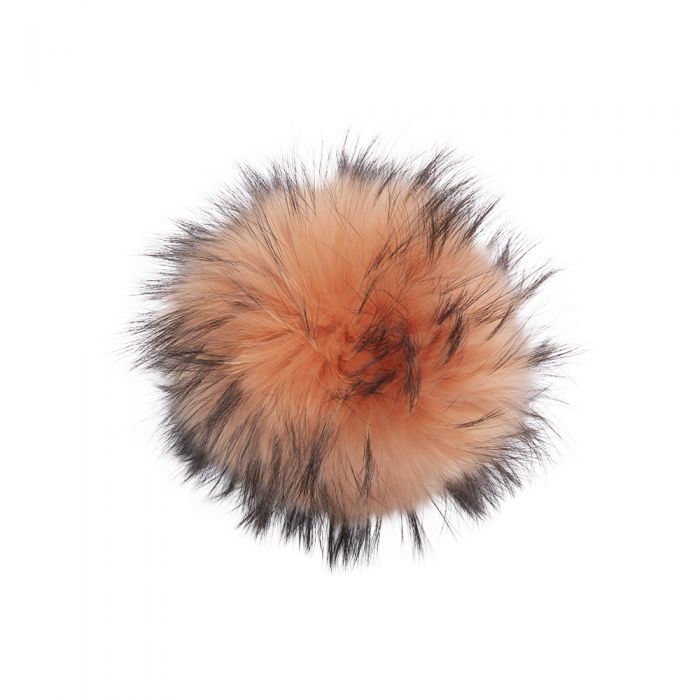 Lindo F Large Raccoon Fur Poms - The Tack Shoppe