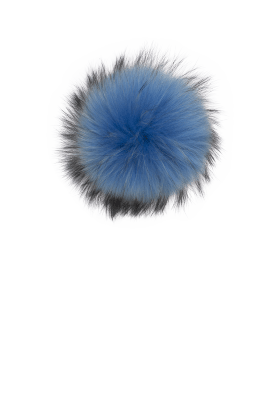 Lindo F Large Raccoon Fur Poms - The Tack Shoppe