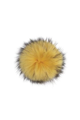 Lindo F Large Raccoon Fur Poms - The Tack Shoppe