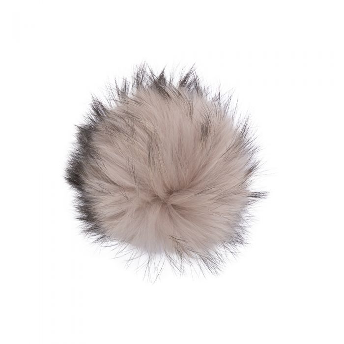 Lindo F Large Raccoon Fur Poms - The Tack Shoppe