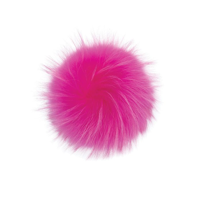 Lindo F Large Raccoon Fur Poms - The Tack Shoppe