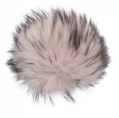 Lindo F Large Raccoon Fur Poms - The Tack Shoppe