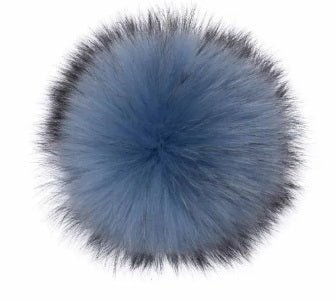 Lindo F Medium Raccoon Fur Poms - The Tack Shoppe