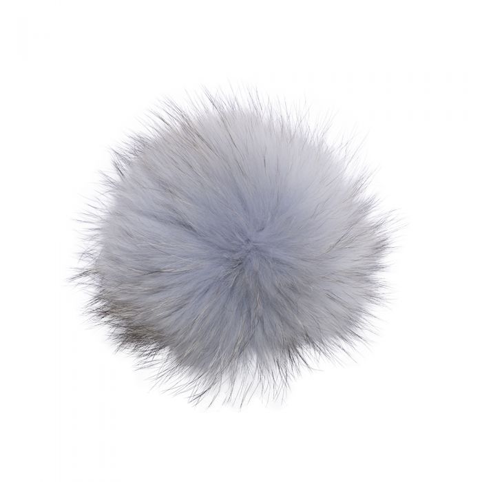 Lindo F Medium Raccoon Fur Poms - The Tack Shoppe