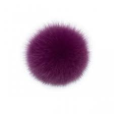 Lindo F Medium Raccoon Fur Poms - The Tack Shoppe