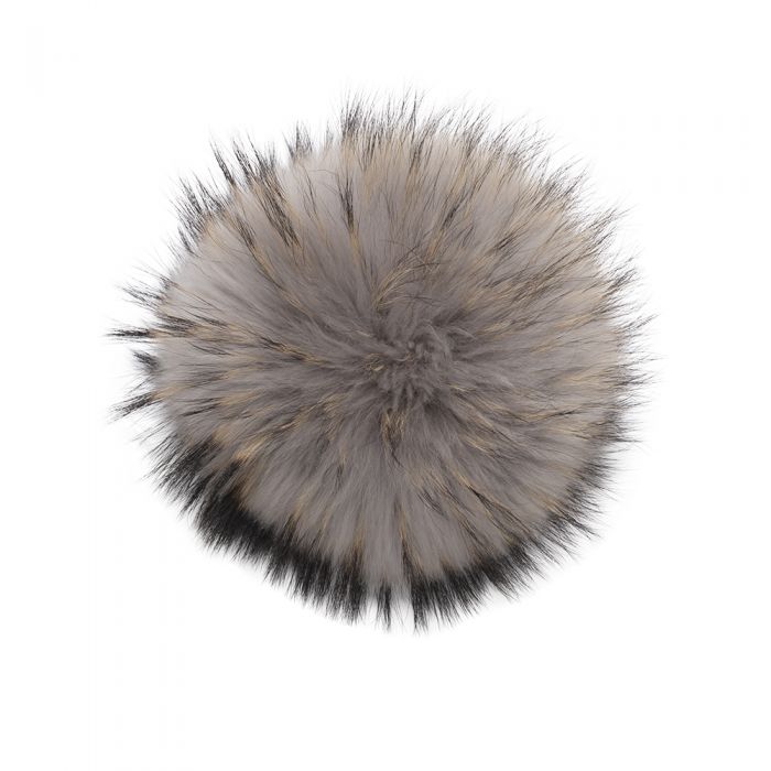 Lindo F Medium Raccoon Fur Poms - The Tack Shoppe