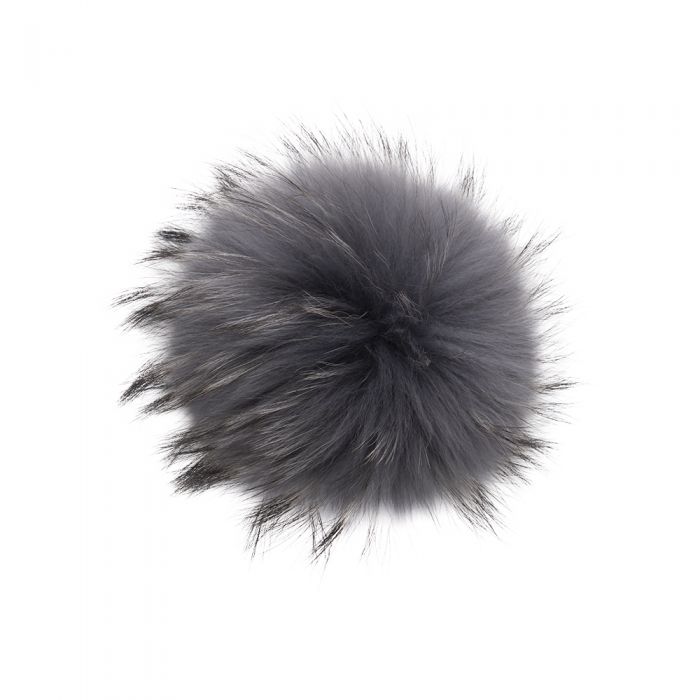 Lindo F Medium Raccoon Fur Poms - The Tack Shoppe