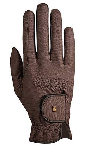 ROECKL ROECK-GRIP RIDING GLOVES - MOCHA