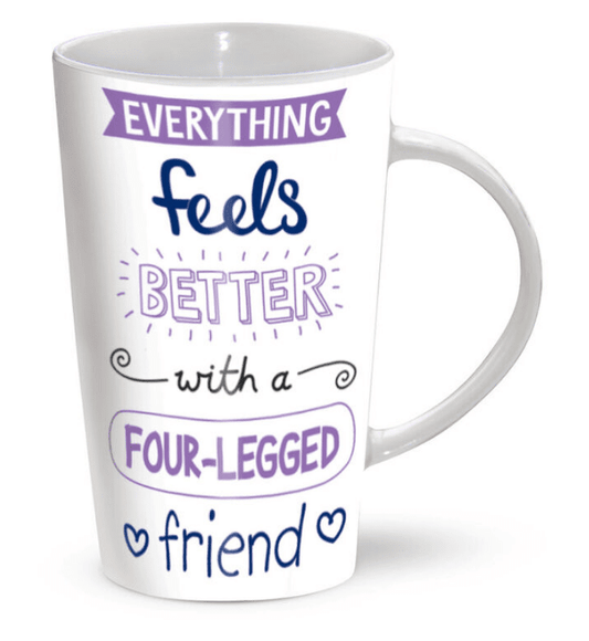 Porcelain Latte Mug - The Tack Shoppe