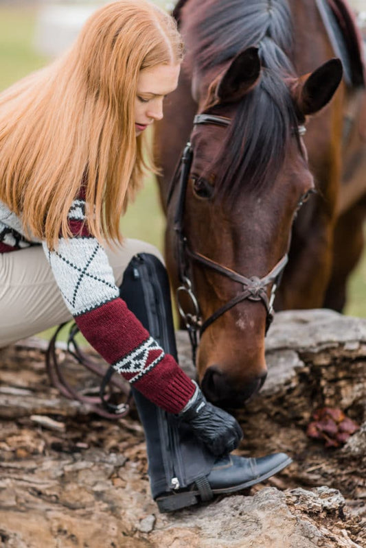 Prochaps Fit Half Chap Black - The Tack Shoppe