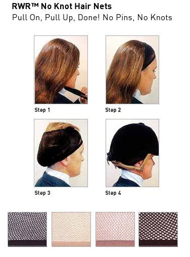 RWR Easy On No Knot Hairnets - The Tack Shoppe