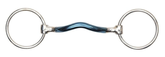 Shires Blue Sweet Iron Loose Ring Mullen Mouth - The Tack Shoppe