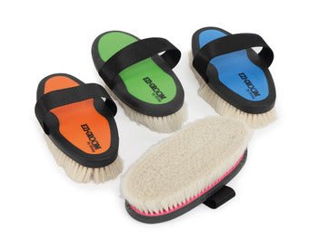 Shires Body Brush with Goat Hair Bristles - The Tack Shoppe