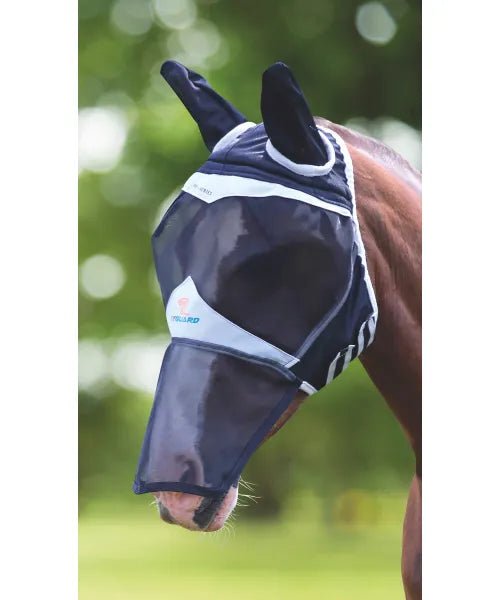 Shires Fine Mesh Fly Mask with Ears and Nose - The Tack Shoppe