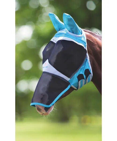Shires Fine Mesh Fly Mask with Ears and Nose - The Tack Shoppe
