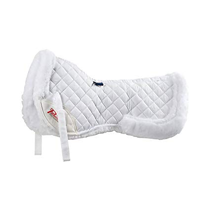 Shires Supafleece White Half Pad - The Tack Shoppe