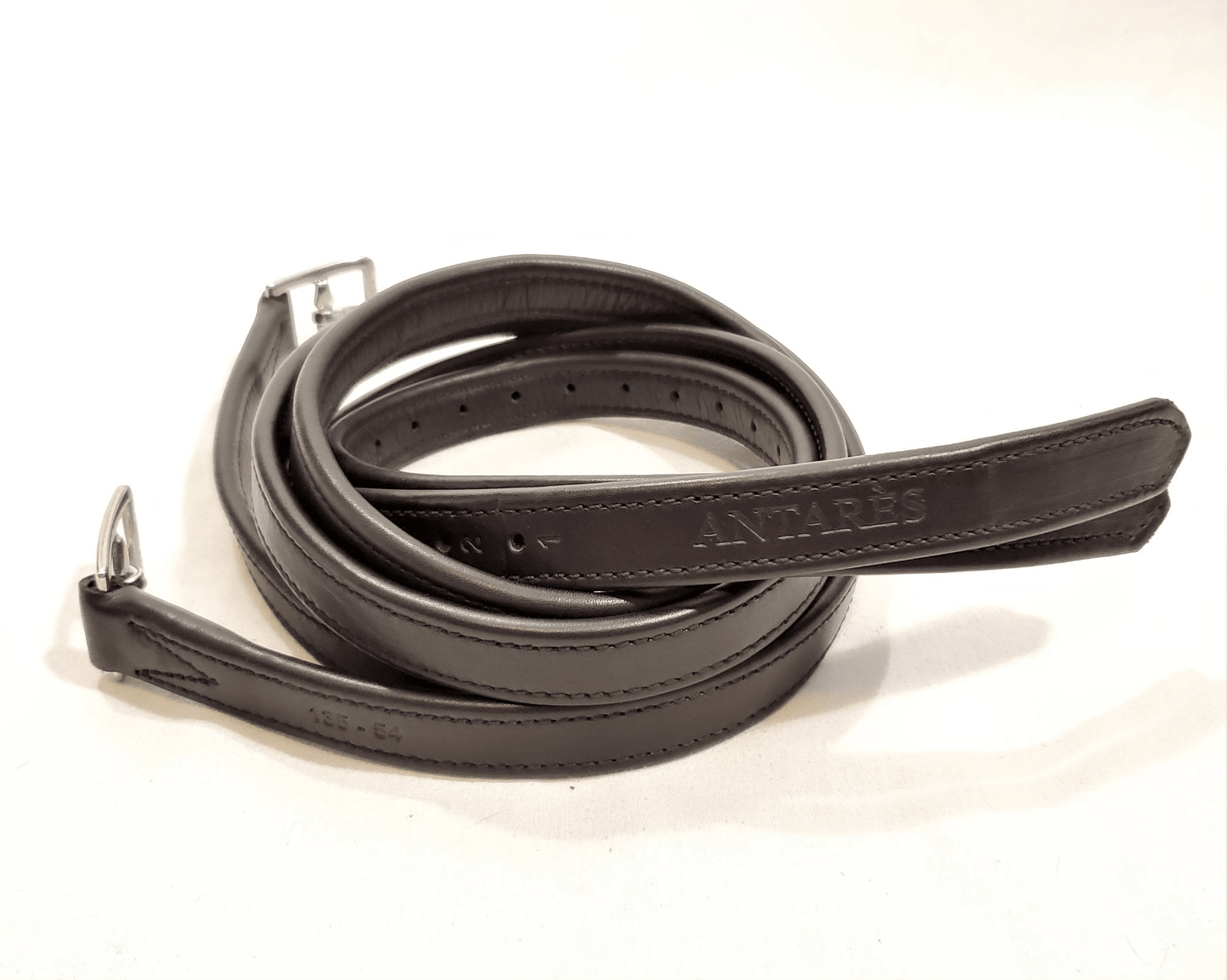 Signature by Antares Stirrup Leather - Black - The Tack Shoppe