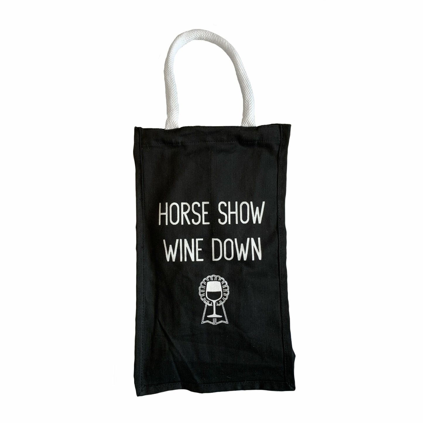 Spiced Equestrian Horse Show Wine Down Tote - The Tack Shoppe