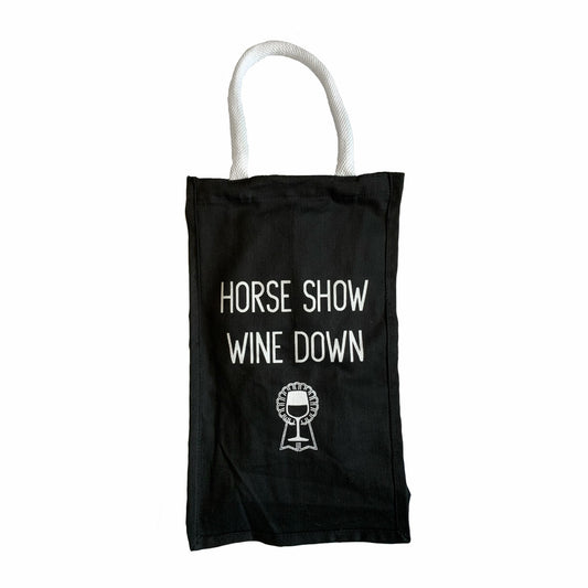 Spiced Equestrian Horse Show Wine Down Tote - The Tack Shoppe