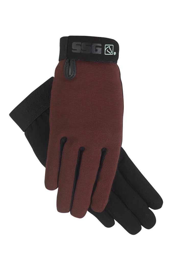 SSG 8600 ALL WEATHER GLOVES - BROWN - The Tack Shoppe