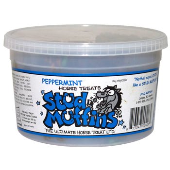 Stud Muffins - Peppermint Flavoured (20 oz) Tub - The Tack Shoppe