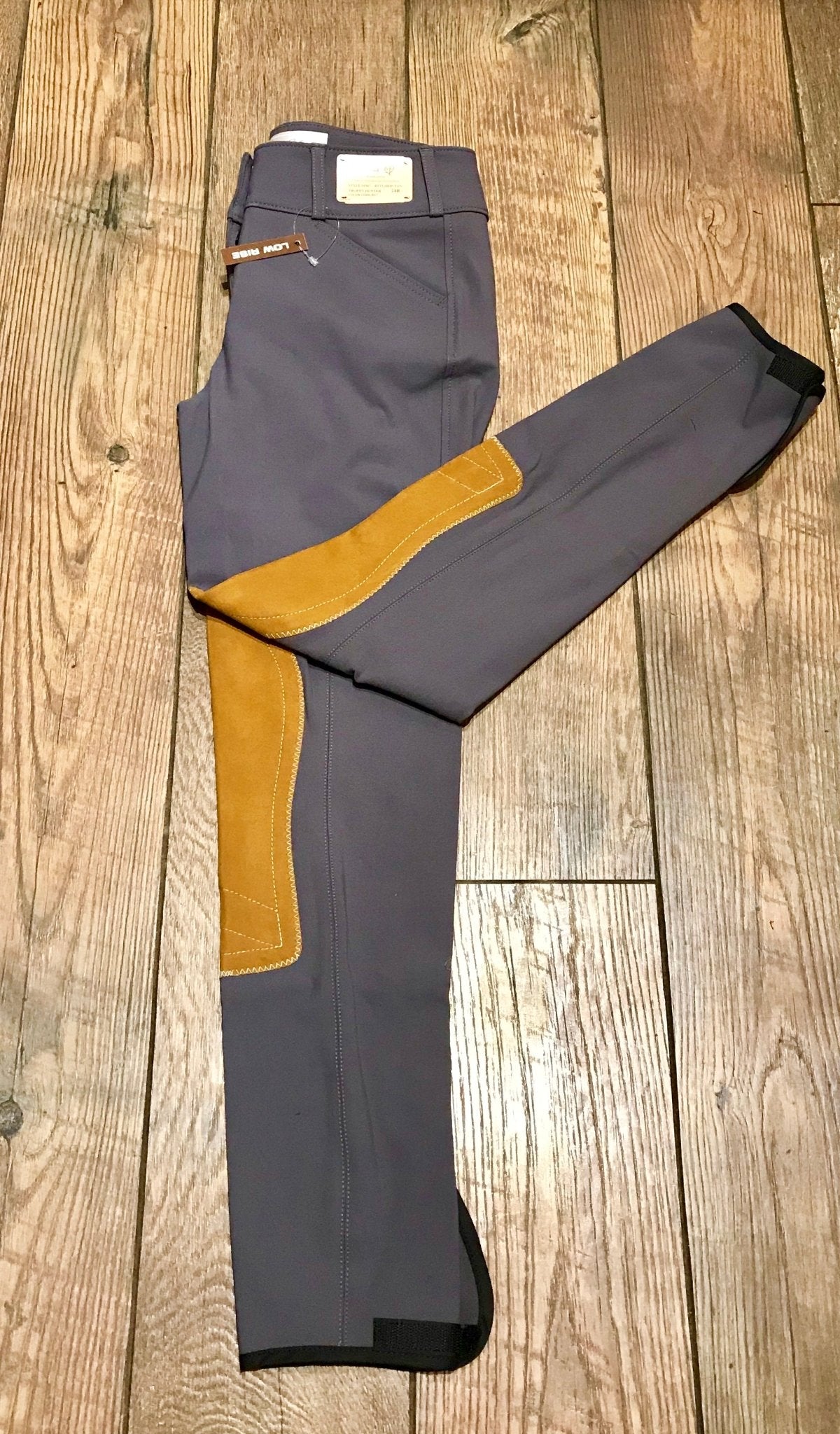 Tailored Sportsman Trophy Low Rise 1967 FZ - Battleship w/Tan - The Tack Shoppe