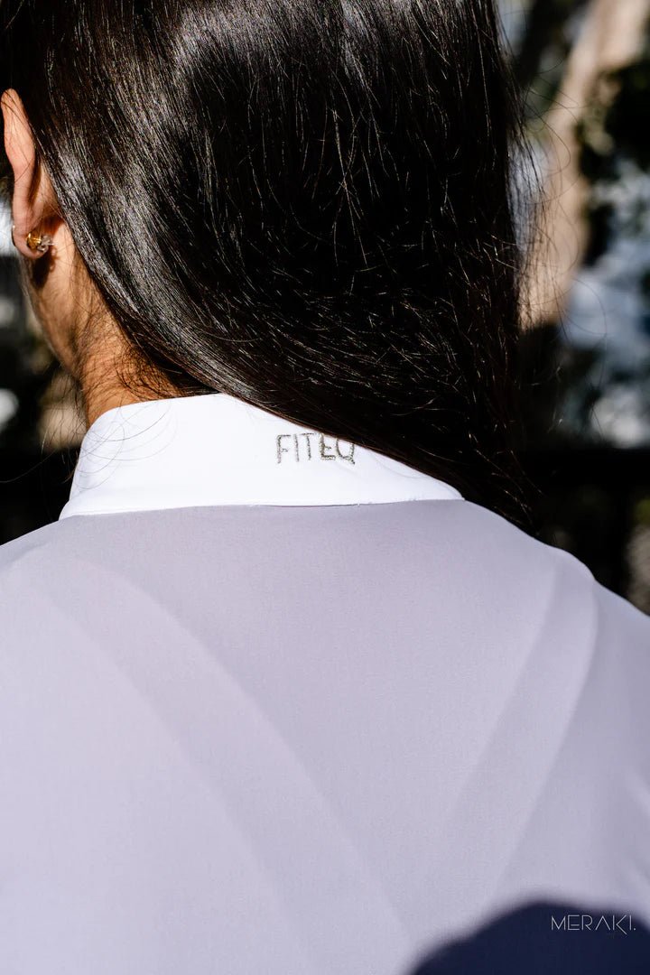 THE FIT EQ: Darby Show Shirt - Periwinkle - The Tack Shoppe