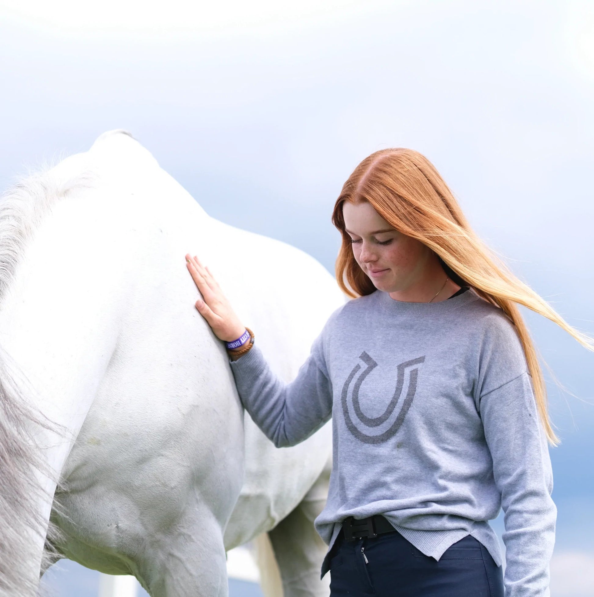THE FIT EQ: Logo Crewneck Sweater - The Tack Shoppe