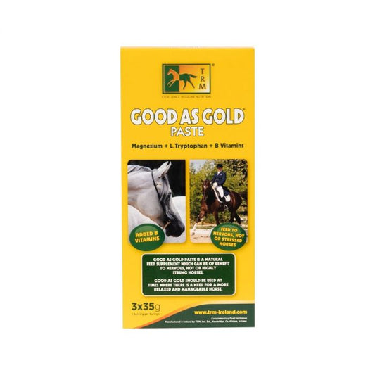TRM Good As Gold 3x 35g Tubes - The Tack Shoppe