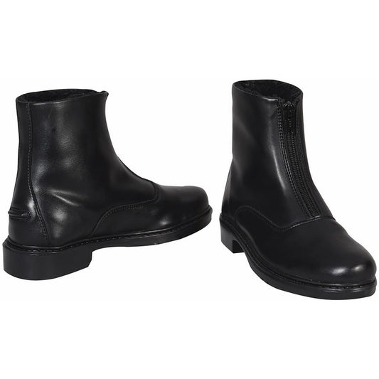 TUFFRIDER CHILDS STARTER WINTER FLEECE - LINED FRONT ZIP PADDOCK BOOTS - The Tack Shoppe