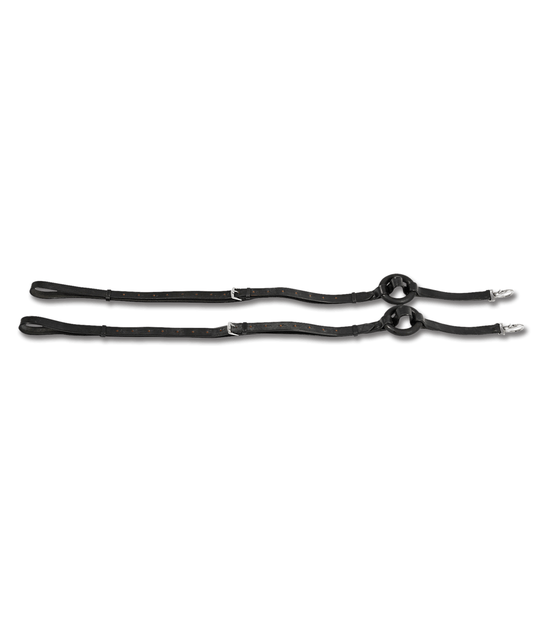 Waldhausen Star Donut Side Reins - Black - The Tack Shoppe