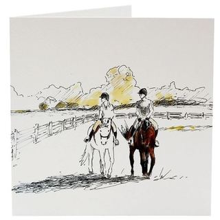 Watercolour Equestrian Greeting Cards - Assorted - The Tack Shoppe