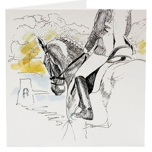 Watercolour Equestrian Greeting Cards - Assorted - The Tack Shoppe